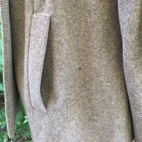 Vintage- Ann Taylor Loft |  Brown Pea Coat - Picture 5 of 8